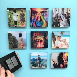 AcryliPic Standouts™ 4x4 Custom Gallery-Style Acrylic Photo Tiles