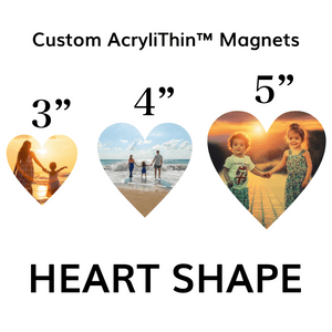 AcryliThins™ HEART Magnet