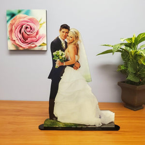 11x14 Double Sided PhotoStatuettes™, Acrylic Photo Cut Outs, Picture Sculptures, Photo Cutouts, Picture Statuettes