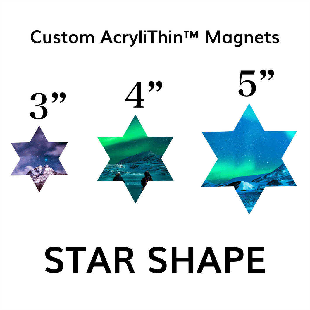 AcryliThins™ STAR Magnet