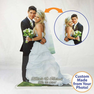 11x14 Double Sided PhotoStatuettes™, Acrylic Photo Cut Outs, Picture Sculptures, Photo Cutouts, Picture Statuettes